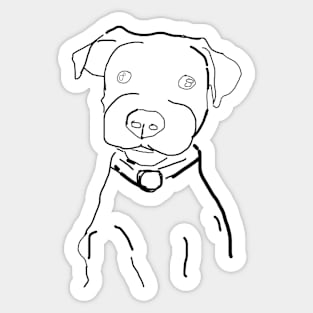 Cute Dog Sticker